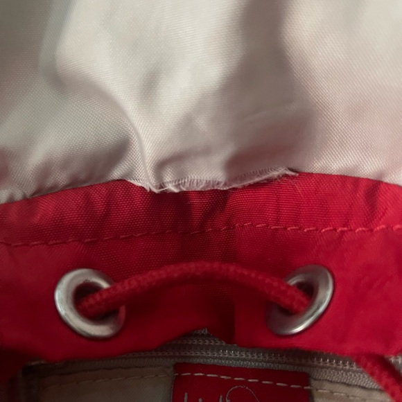 Kipling Small Red Backpack - Picture 5 of 6